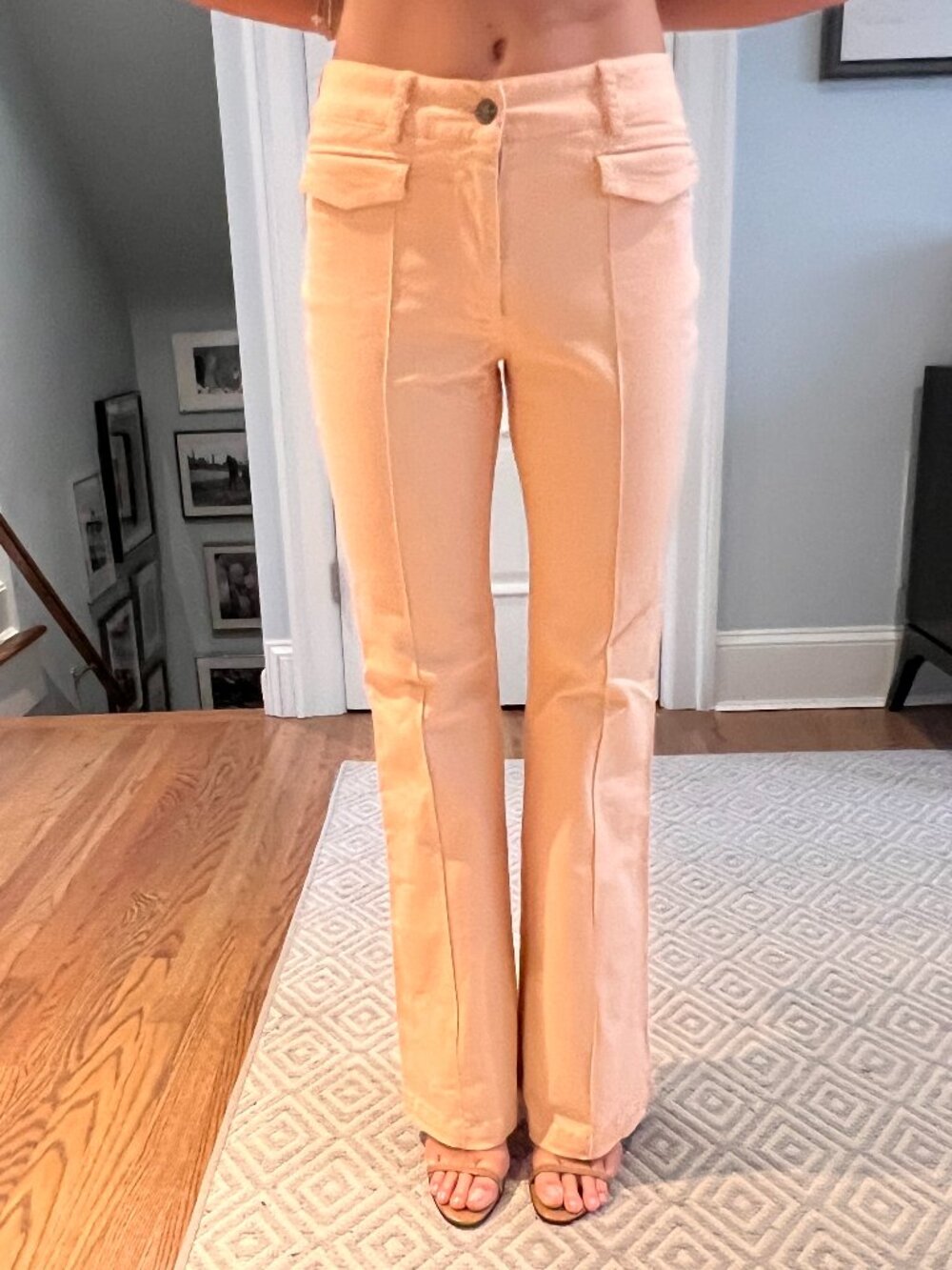 Adam Lippes Peach Pants